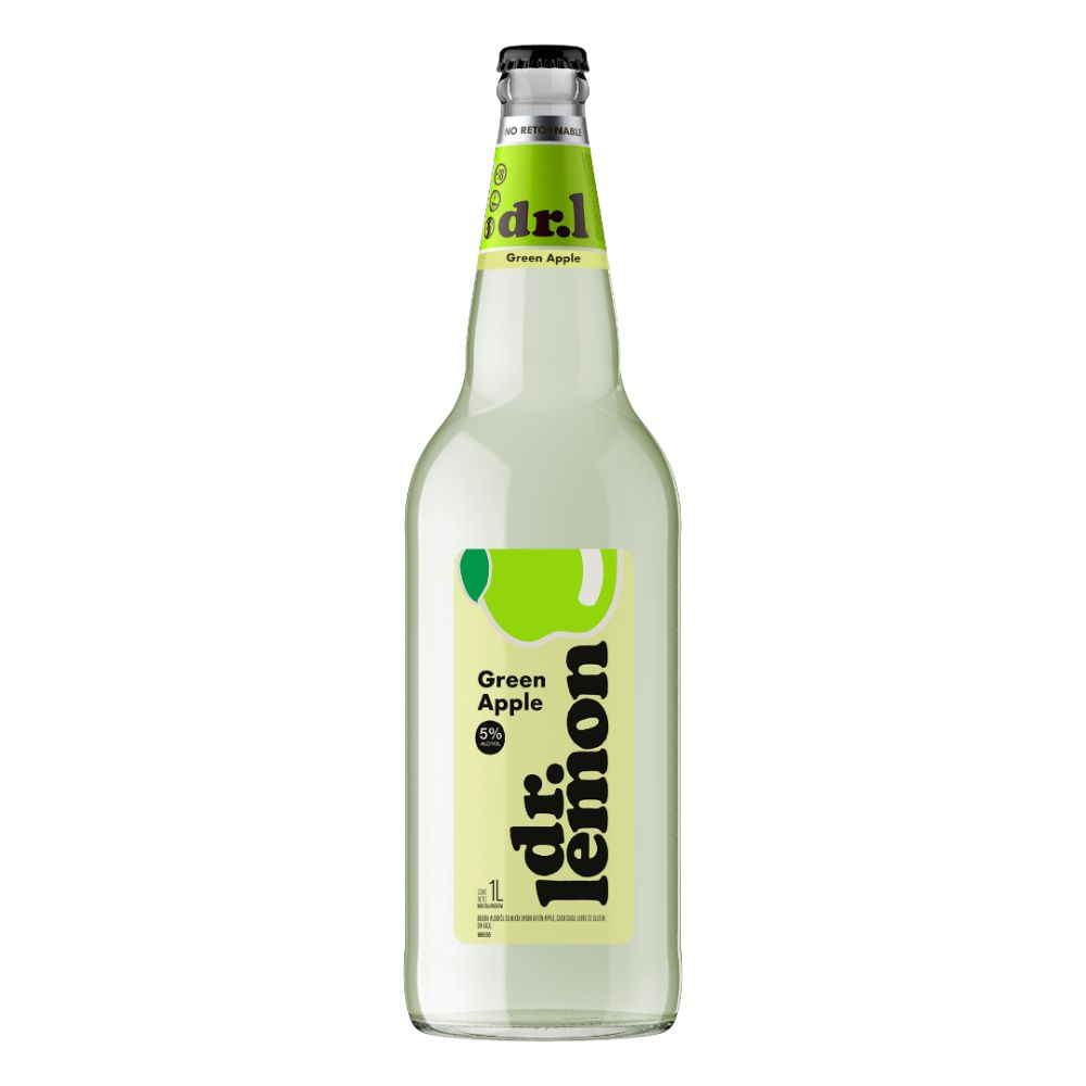 Dr Lemon Manzana Verde 1Lt