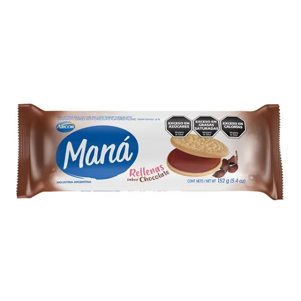 mana rellena chocolate 152gr