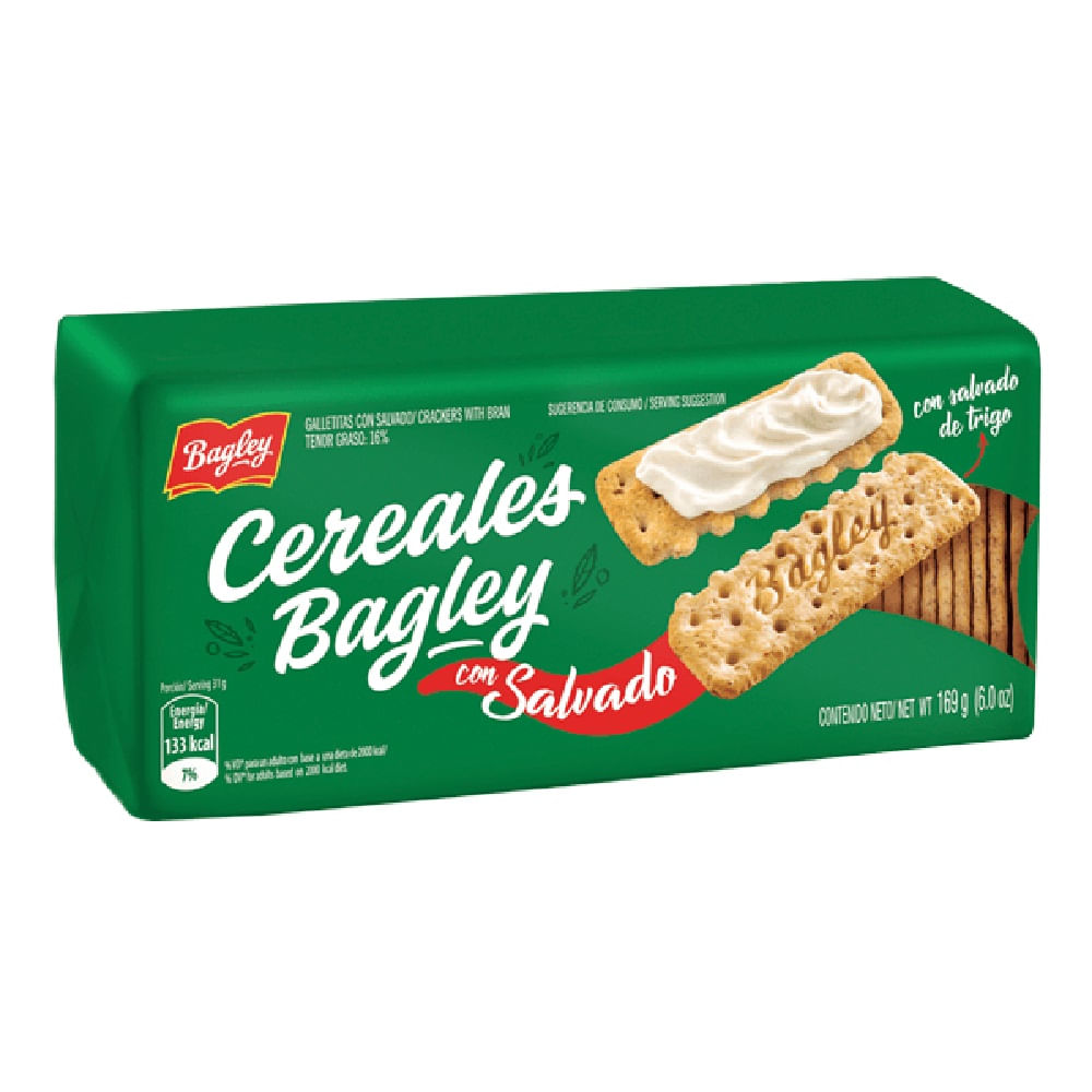 Cereales Bagley Salvado 169Gr