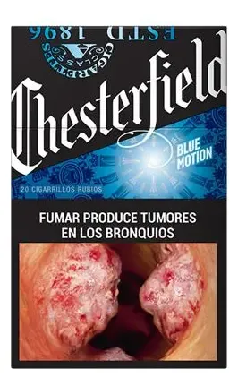 Chesterfield Blue Motion Box 12
