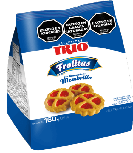 trio frolitas 160gr