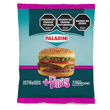 Hamburguesa paladini finitas x2 