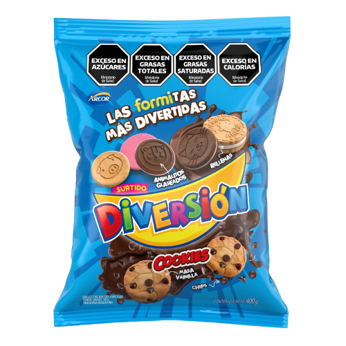 diversion surtidas 400gr