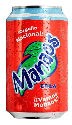 Gaseosa Manaos Naranja Lata