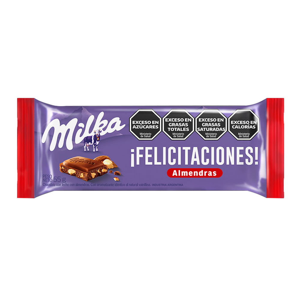 Milka Almendras 55gr