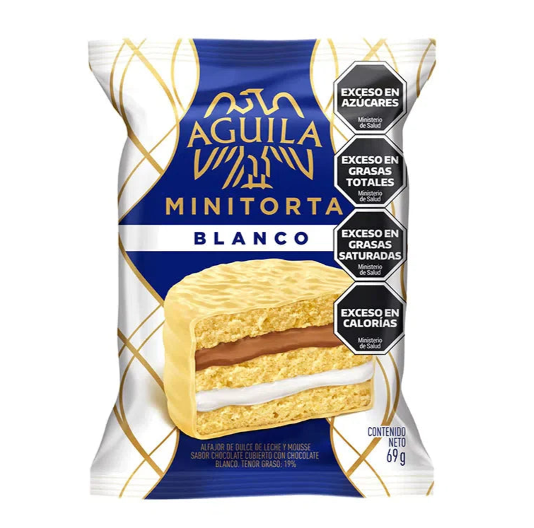 aguila minitorta blanco clas