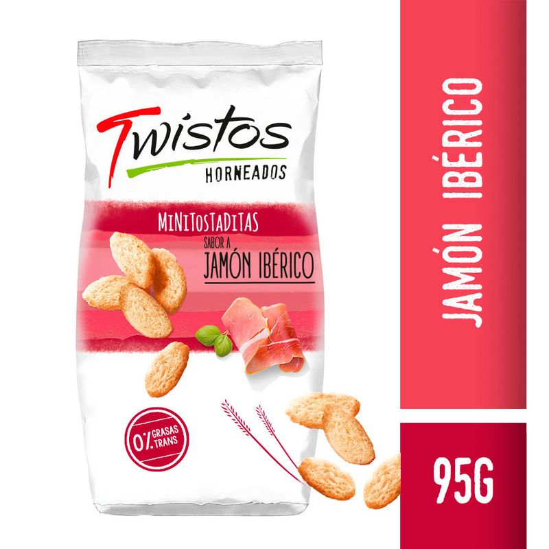 Twistos jamon 95gr