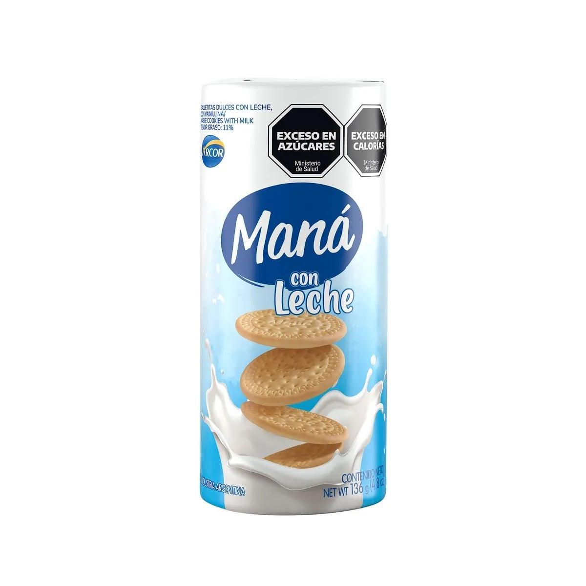 mana c/leche 136gr