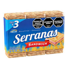 Serranas Sandwich X3
