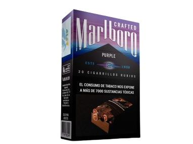 Marlboro Crafted Purple Box 20