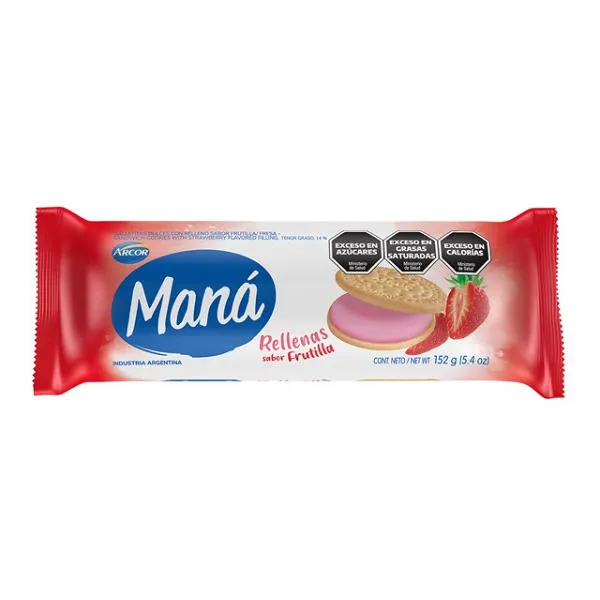 mana rellena frutilla 152gr