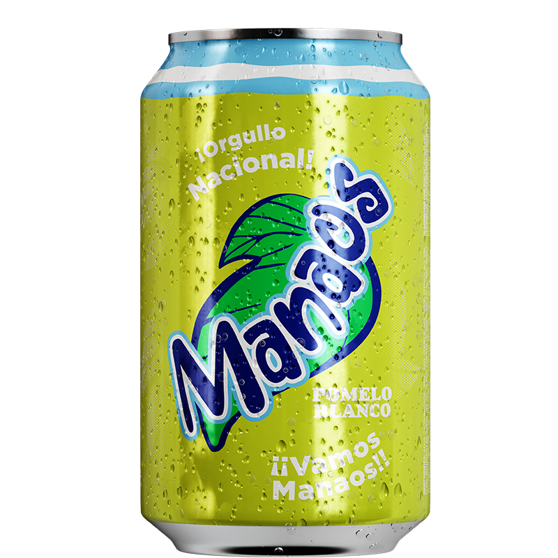 Gaseosa Manaos Naranja Lata