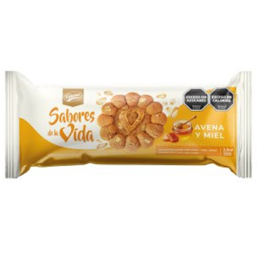 sabores de la vida avena y miel 160gr