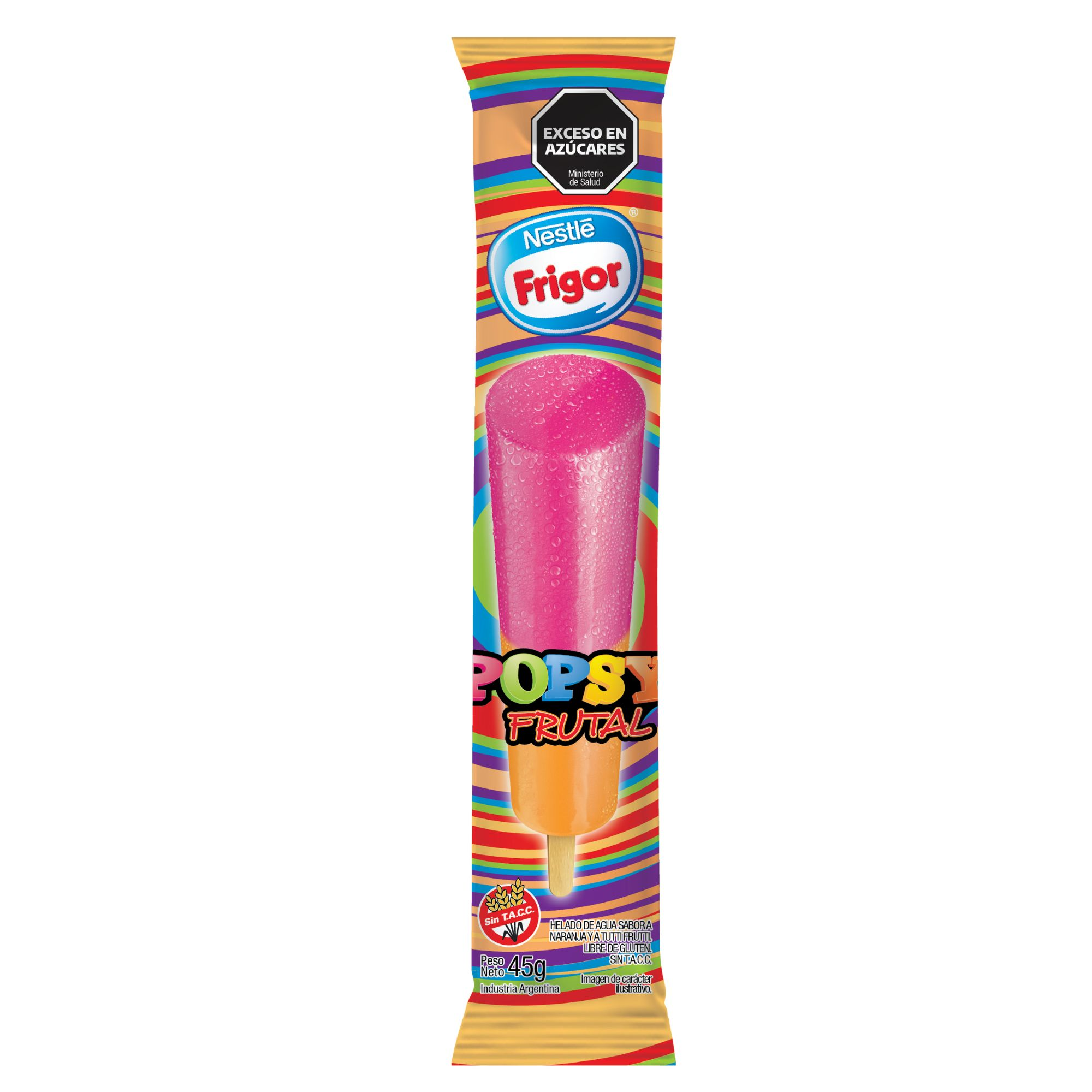 Helado popsy frutal