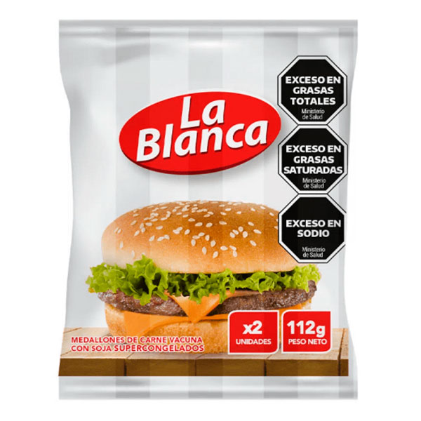 Hamburguesa la blanca x2u 