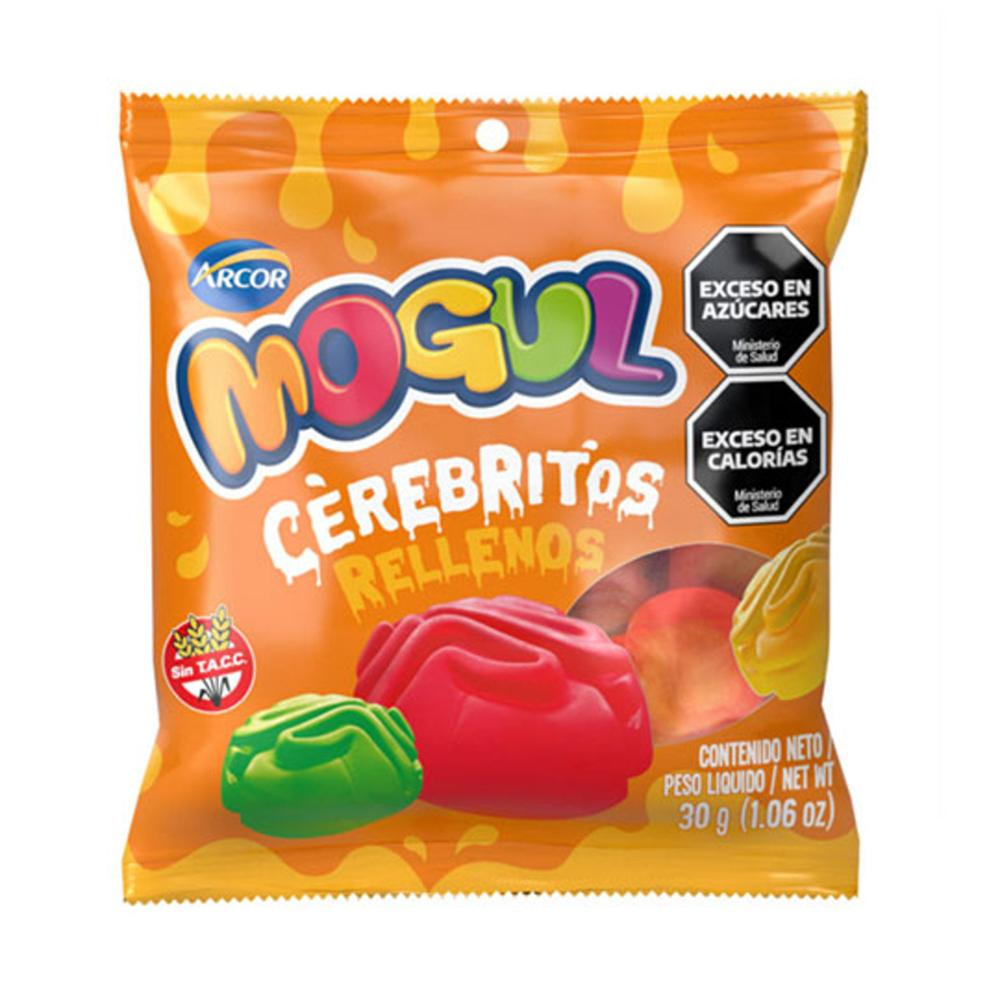 mogul cerebritos rellenas 30gr