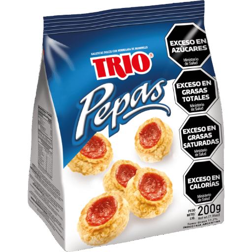 trio pepas clas 200gr