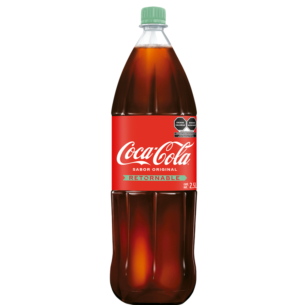 Coca-Cola 2.5 retornable | Bebida gaseosa