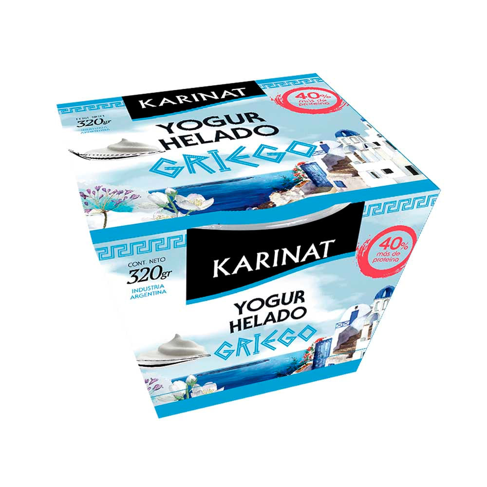 Yogur helado griego karinat