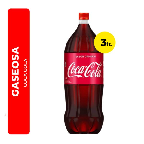 Coca-Cola 3 L | Bebida gaseosa