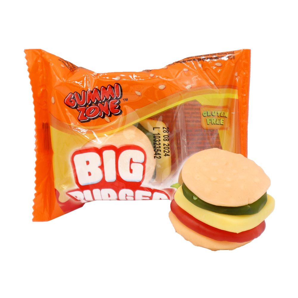 gummy zone big burger 28gr
