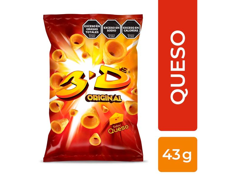 3D queso 43gr