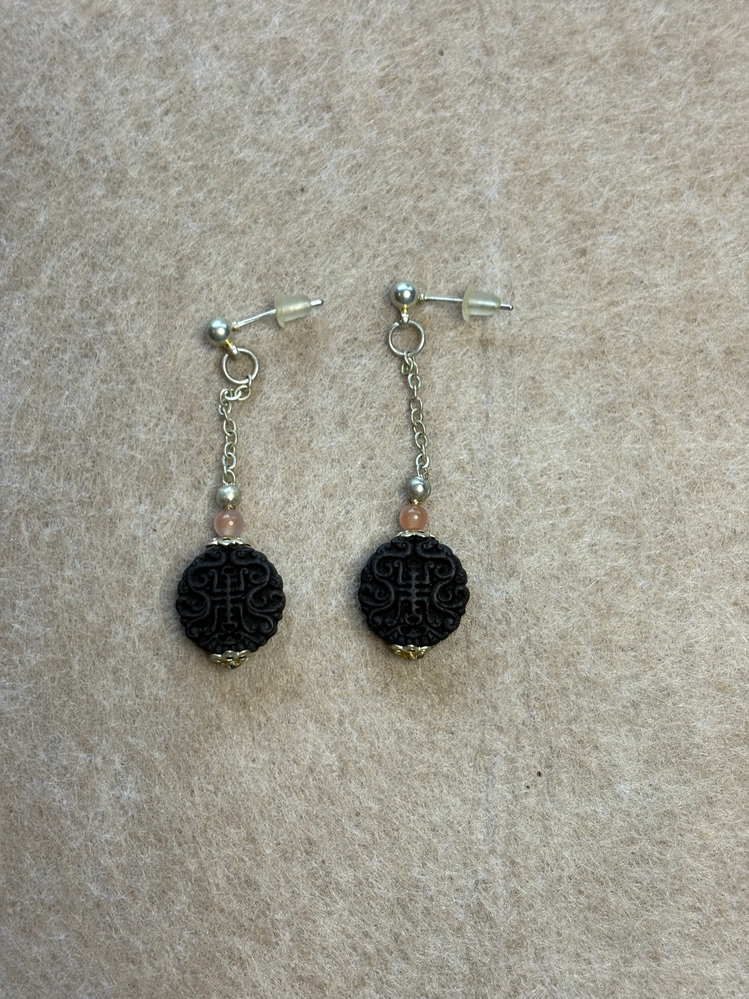 Blue Butterfly Drop Earrings