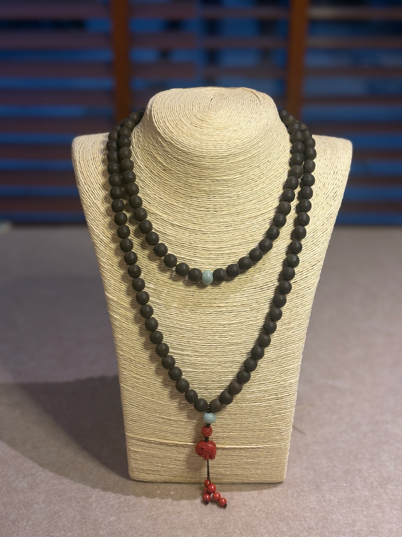 Natural Stone Bead Necklace