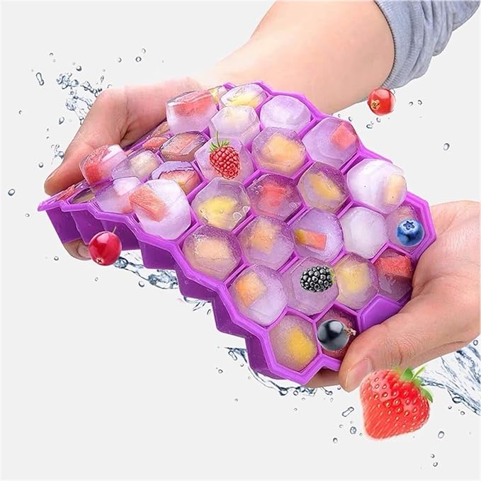 Honeycomb Silicone Ice Cube Tray