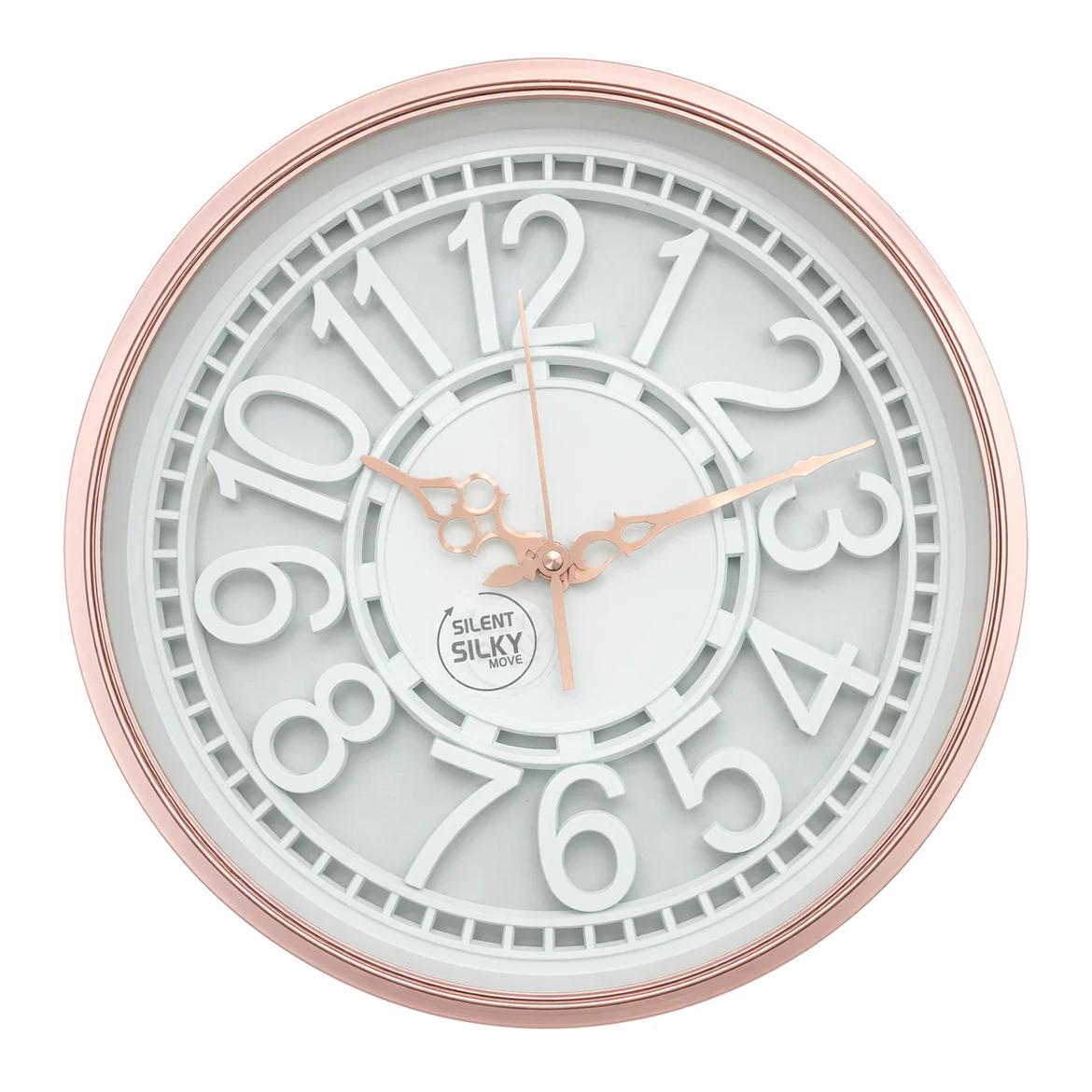 Rose Gold Silent Wall Clock