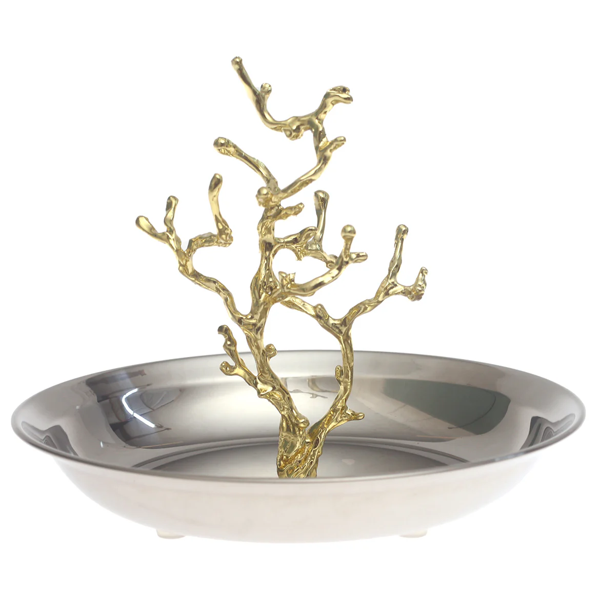 Metal Jewelry Holder Bowl