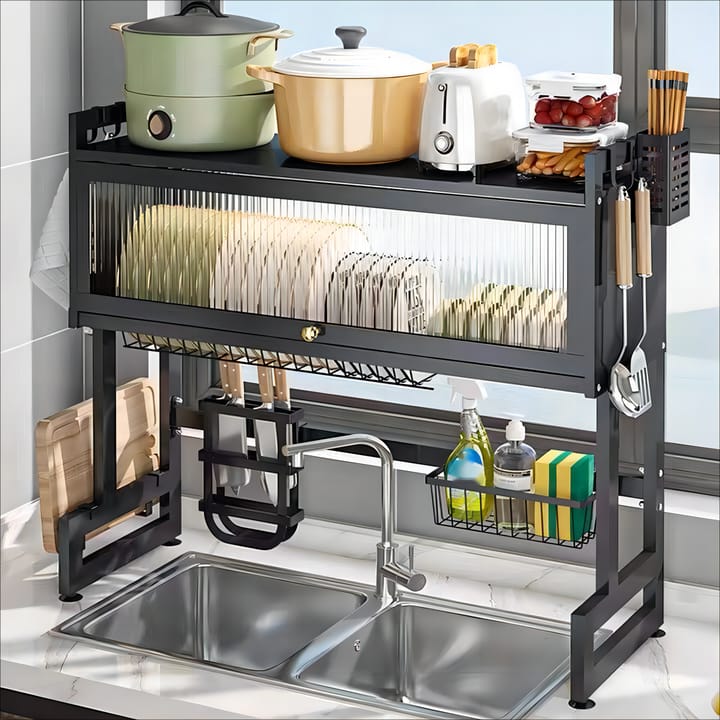 Multi-Tier Over Sink Dish Rack