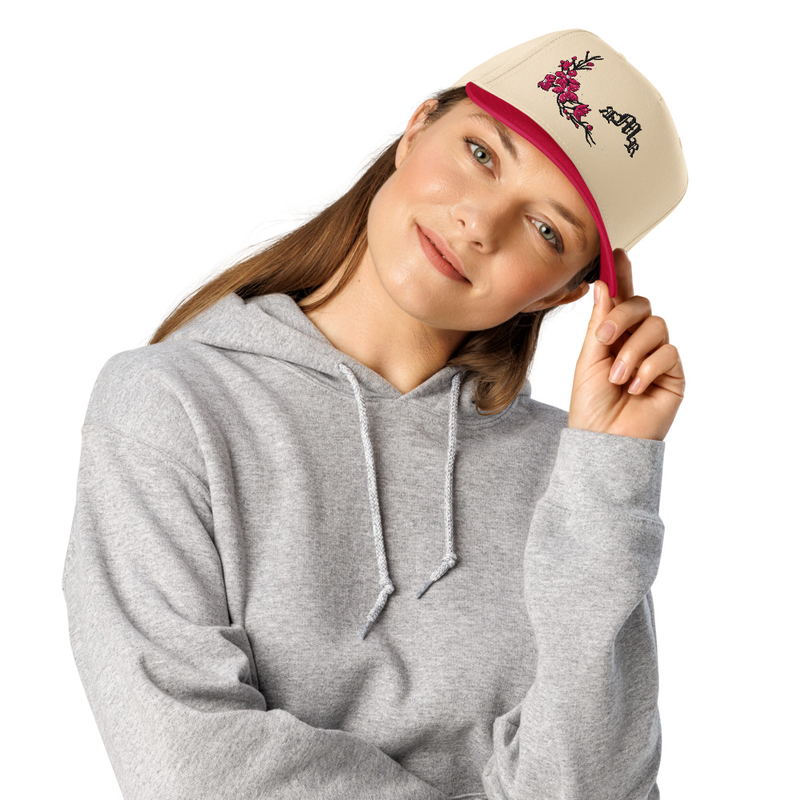 Cap sakura design collection multicolor
