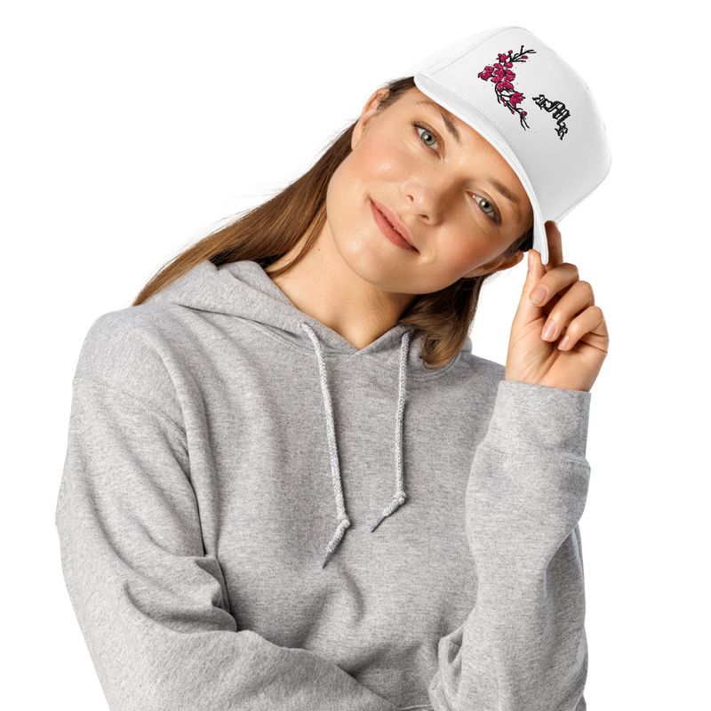 Cap sakura design collection multicolor
