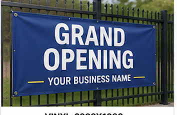 Large Vinyl Banner