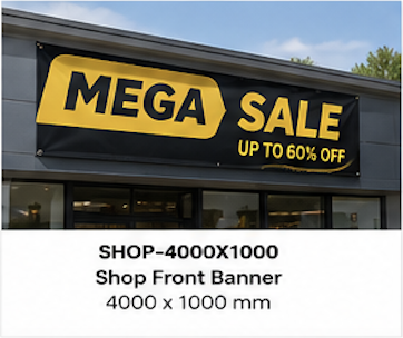 Shop Front Banner