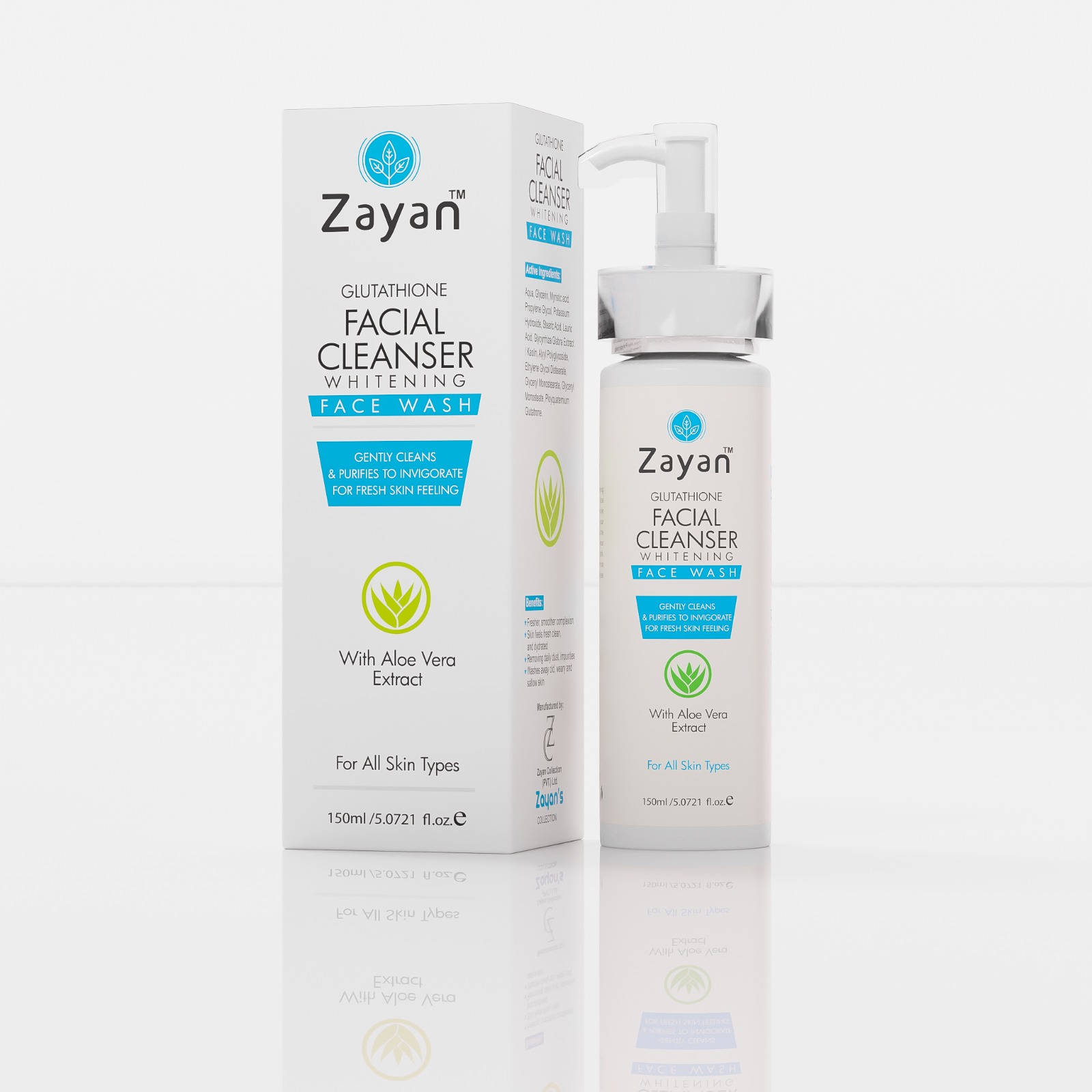 Zayan Glutathione Facial Cleanser