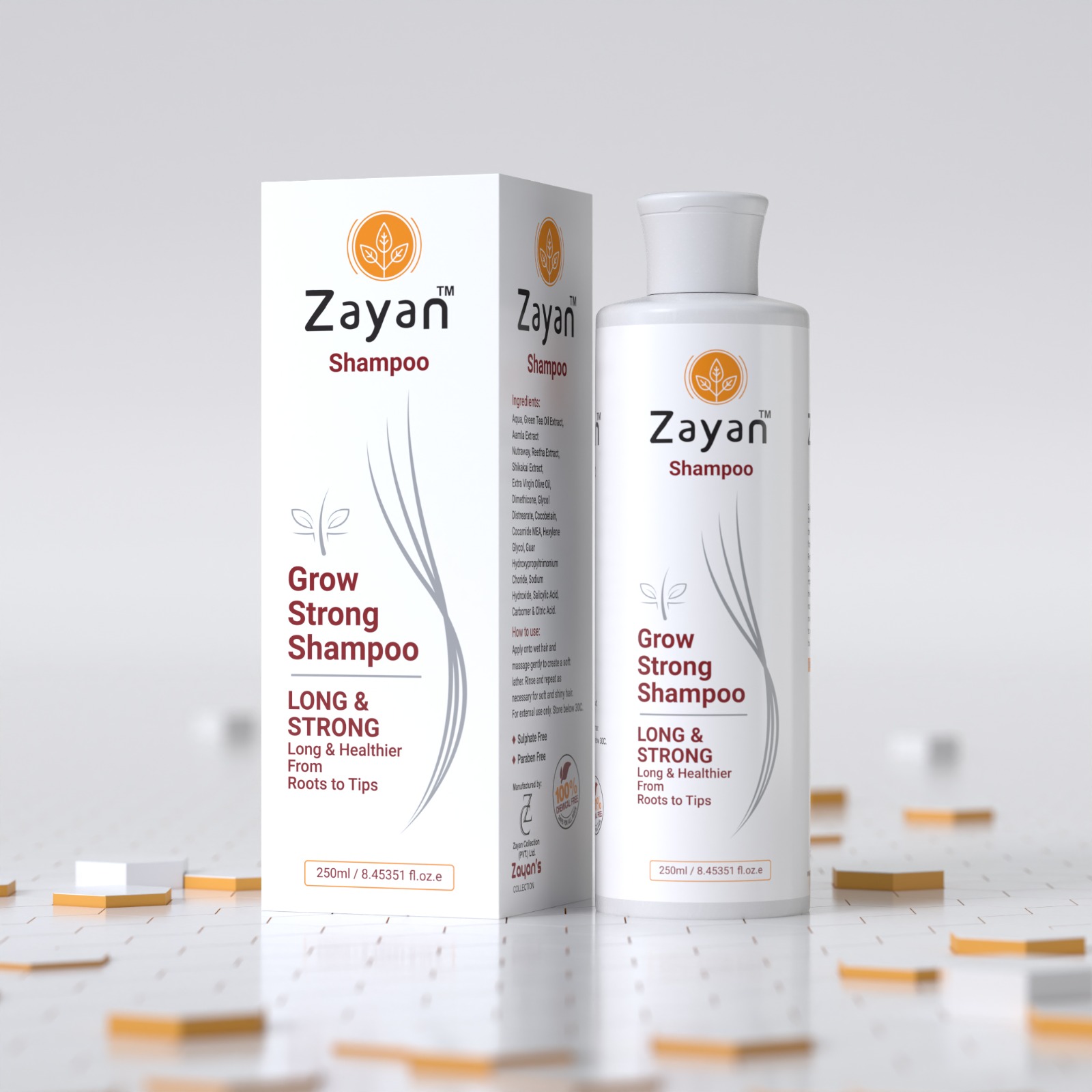 Zayan Grow Strong Shampoo