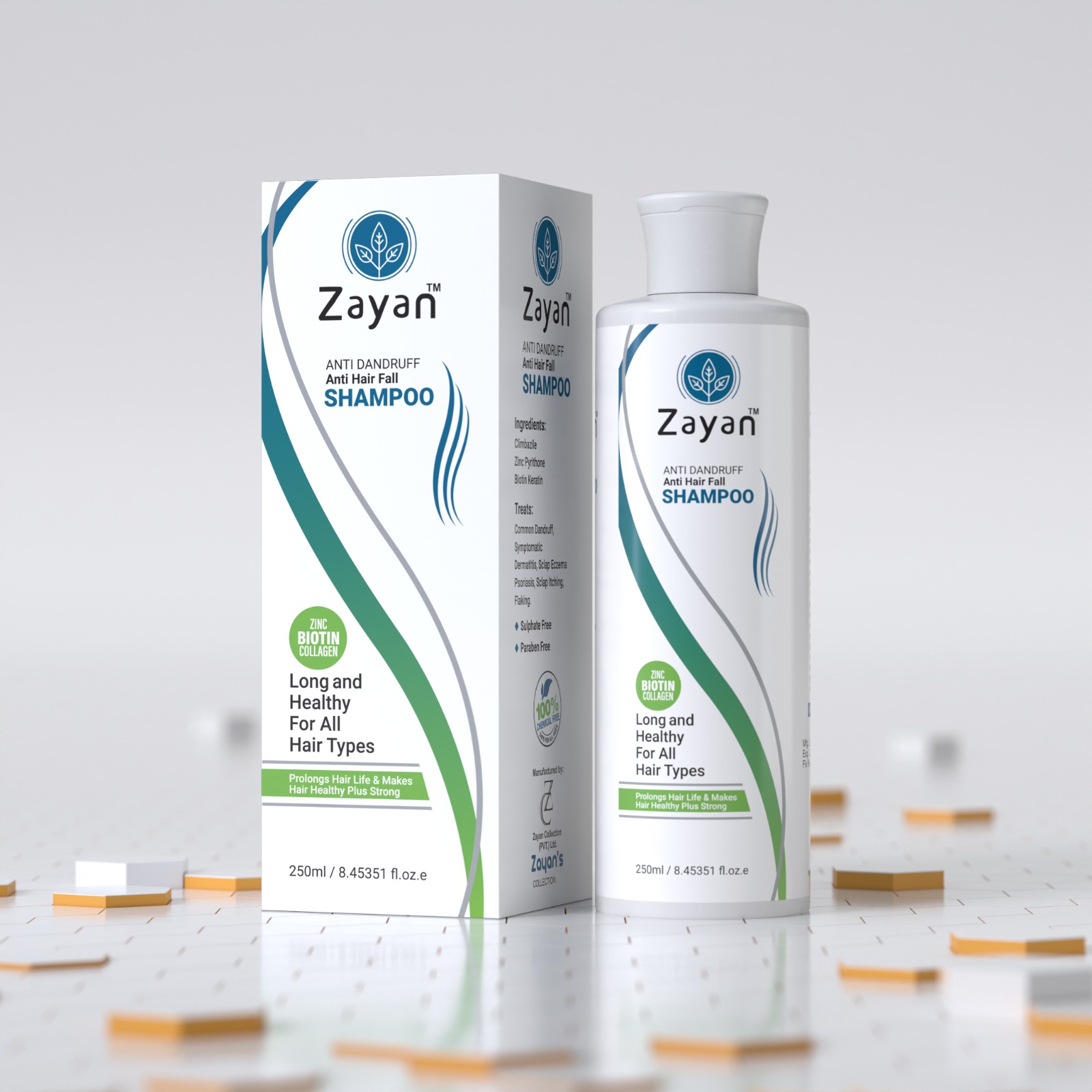 Zayan Anti Dandruff Shampoo