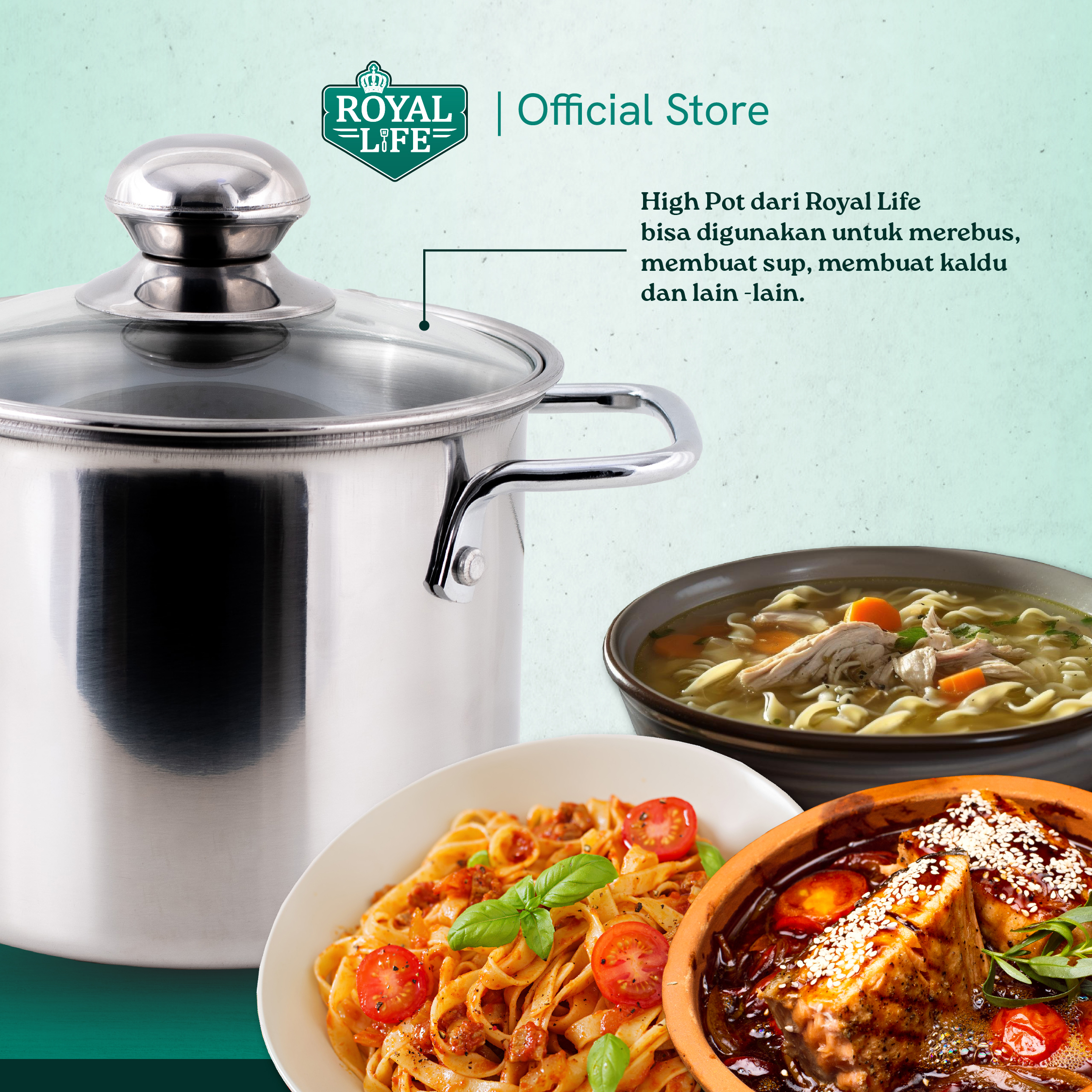 Royal Life High Pot