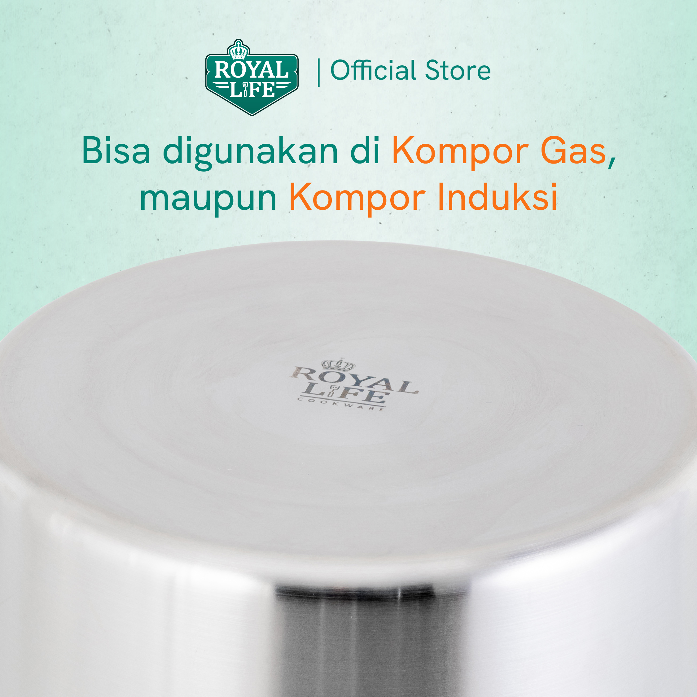 Royal Life Stainless Steel Stock Pot