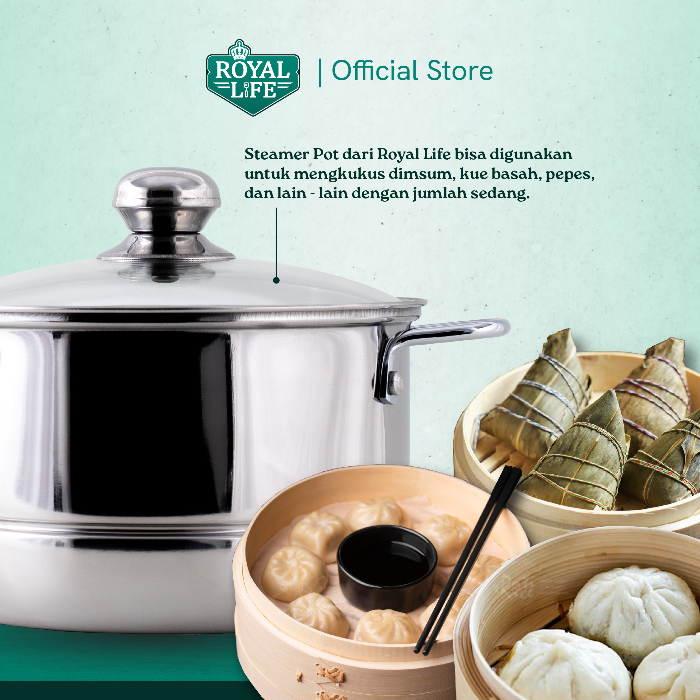 Royal Life Steamer Pot