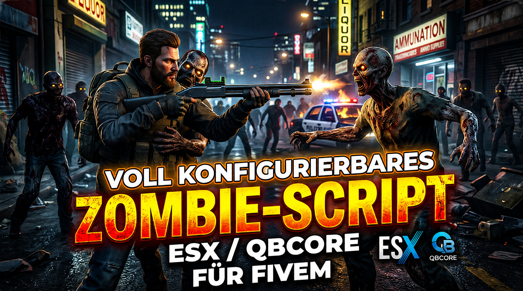 Zombie Script [ESX/QB]