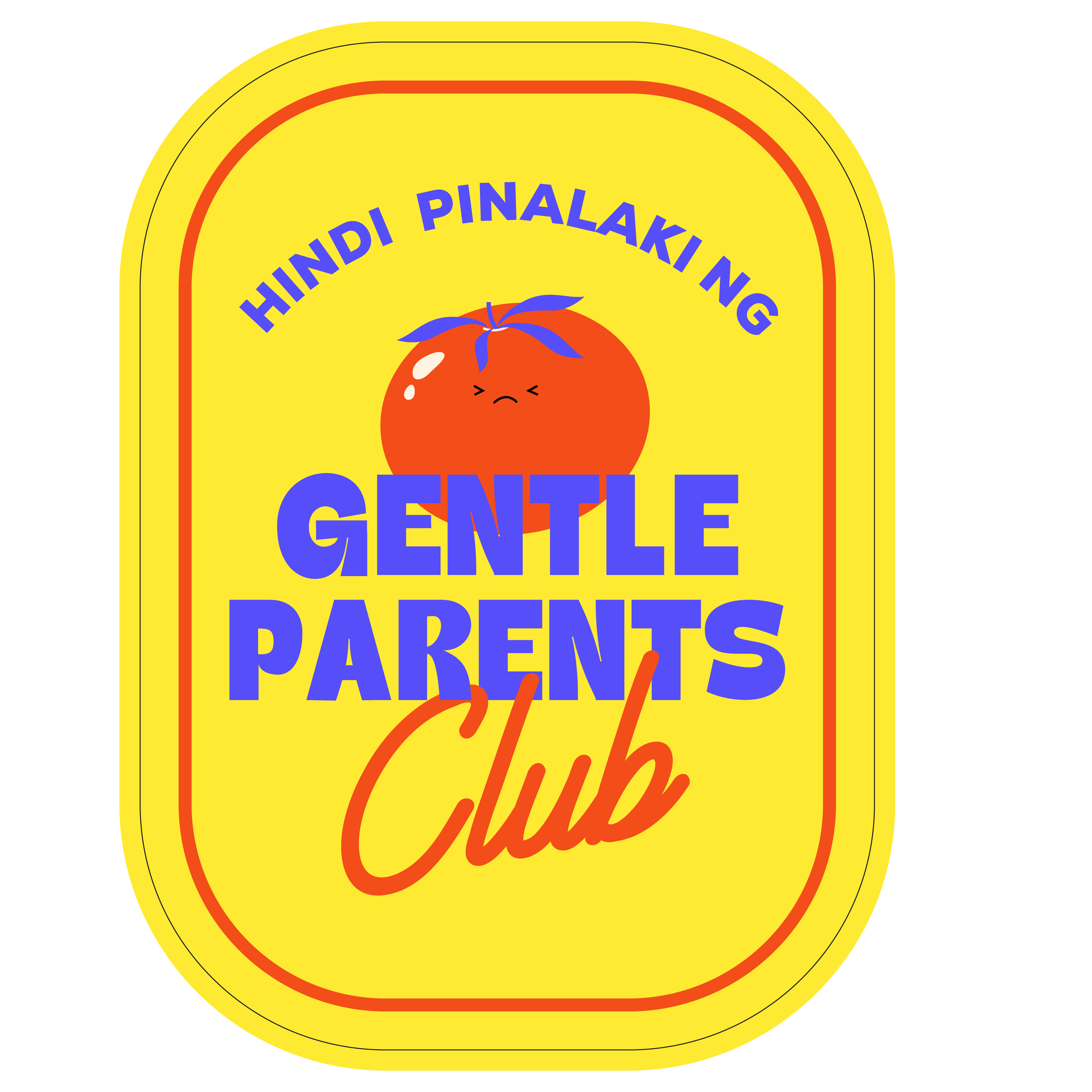 Gentle Parents Club Sticker