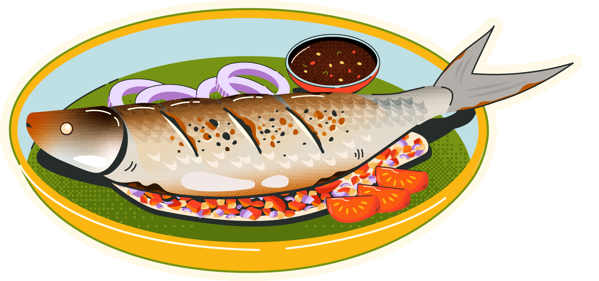 Inihaw na Bangus Sticker