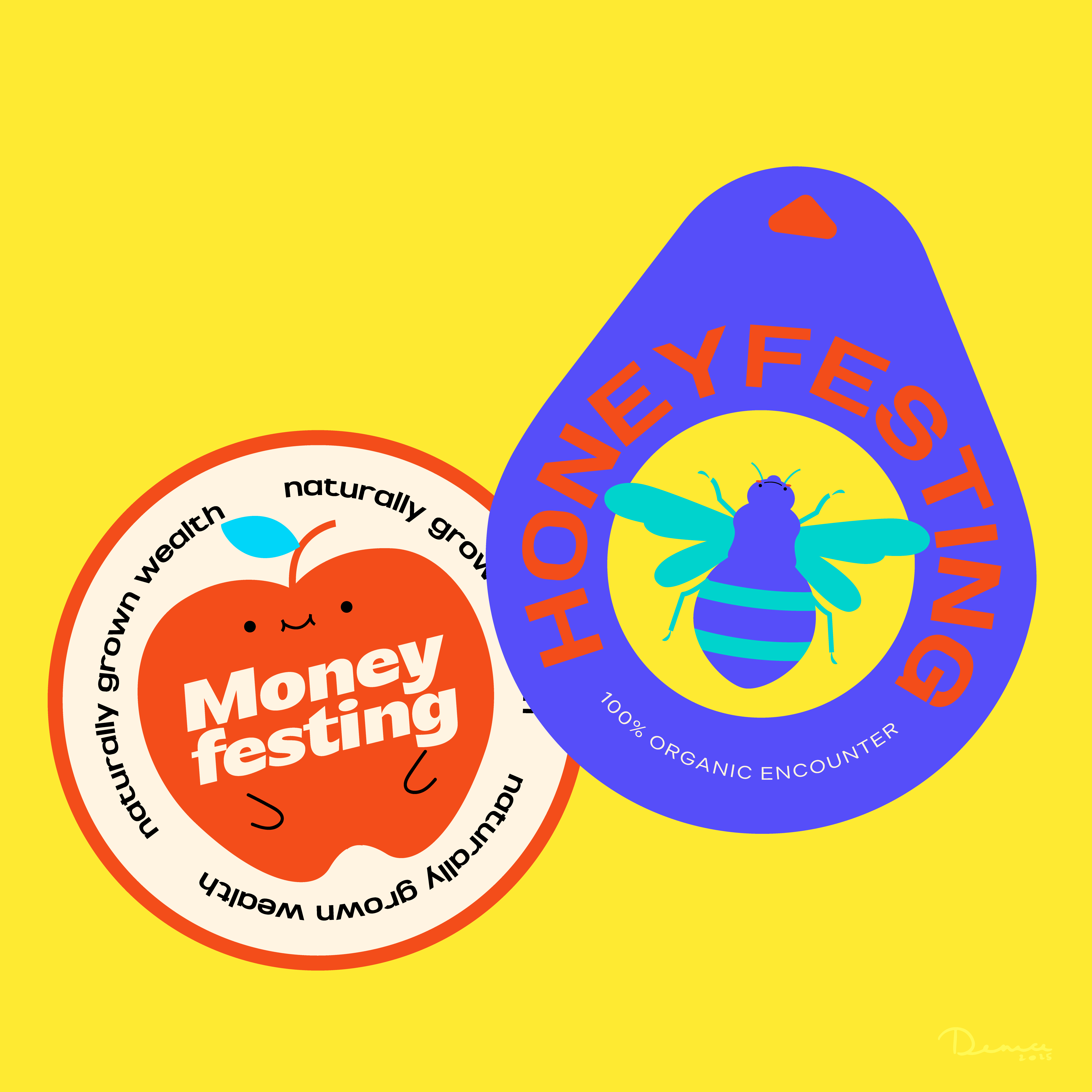 Moneyfesting Sticker