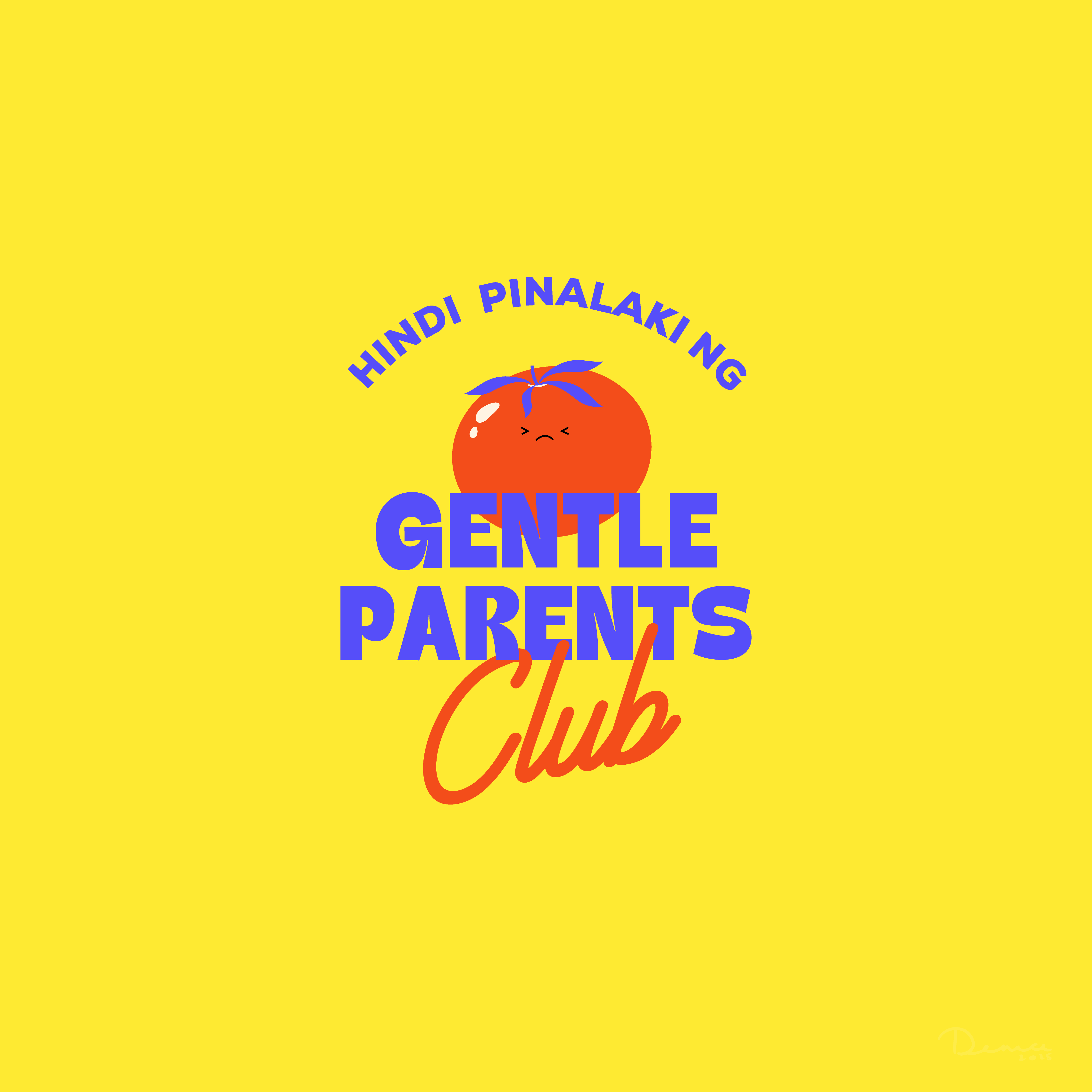 Gentle Parents Club Sticker
