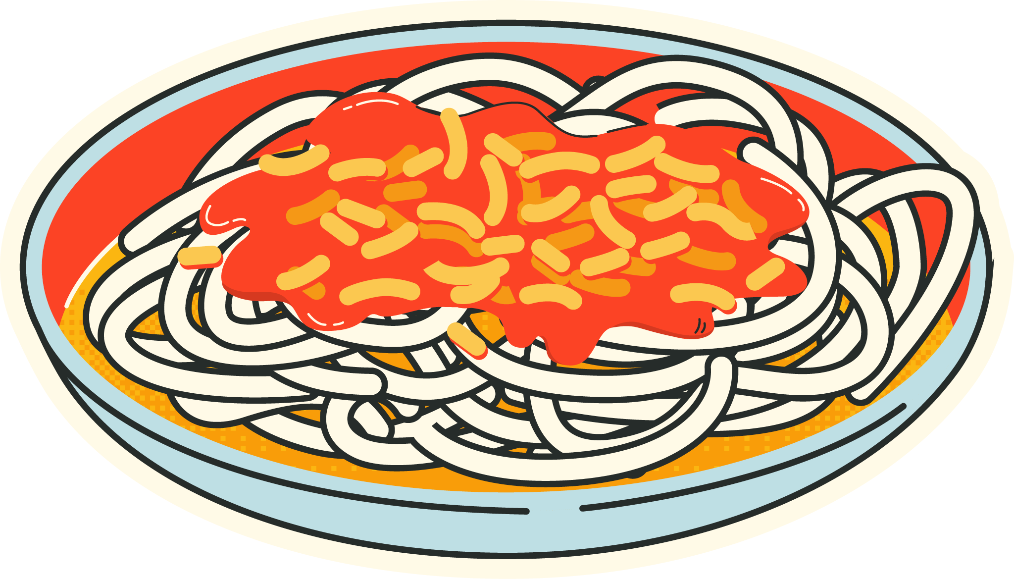 Spaghetti Sticker