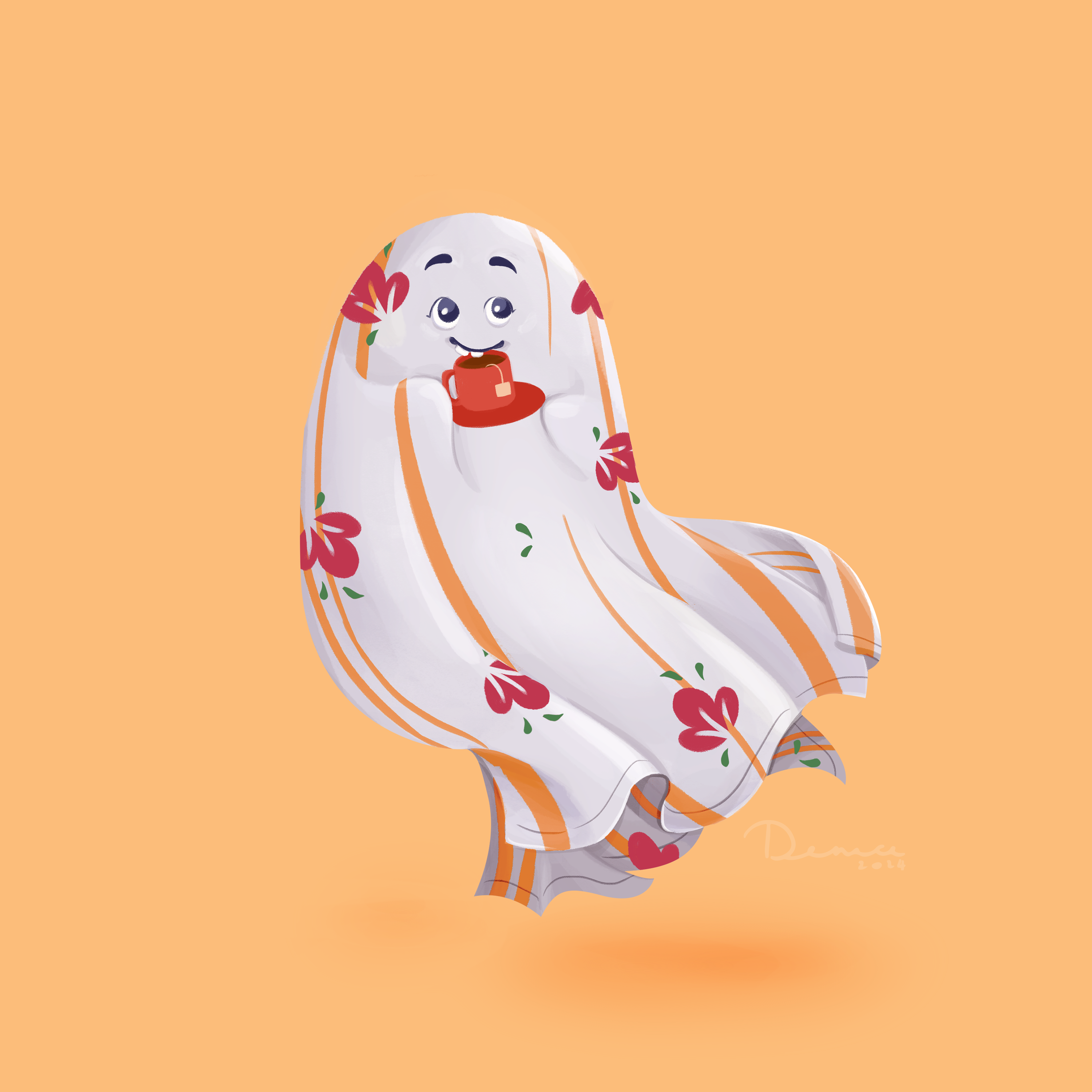 Kumumu Anxie-tea Sticker