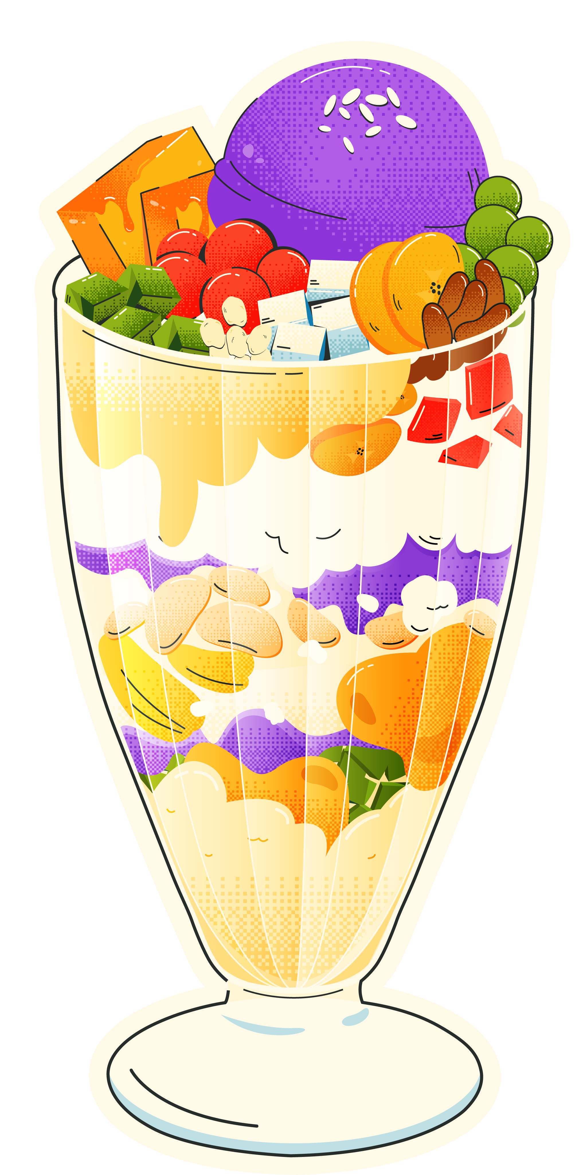 Classic Halo-halo Sticker